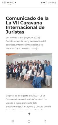 VII INTERNATIONAL CARAVANA OF JURIST TO COLOMBIA 3